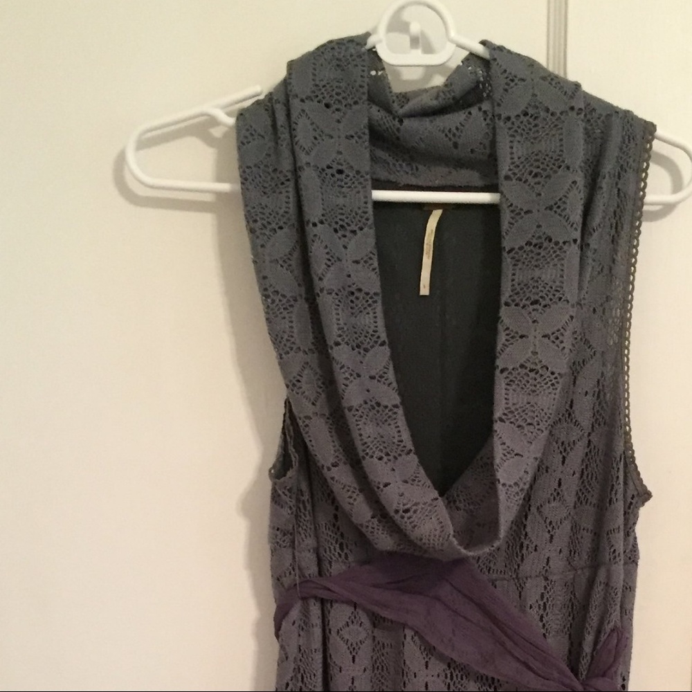 Free Purple Grey-Purple Formal Dress Sz 8